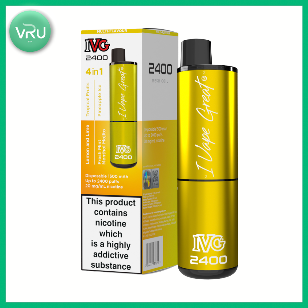 IVG 2400 - 2400 Puffs 4in1 Multi-Flavour