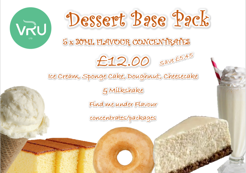 Dessert Base Packages!